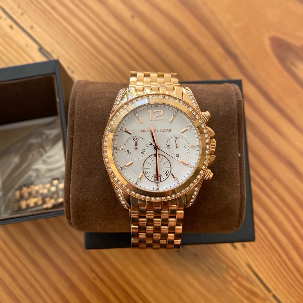 Michael Kors Pressley Rose Gold Watch MK5836